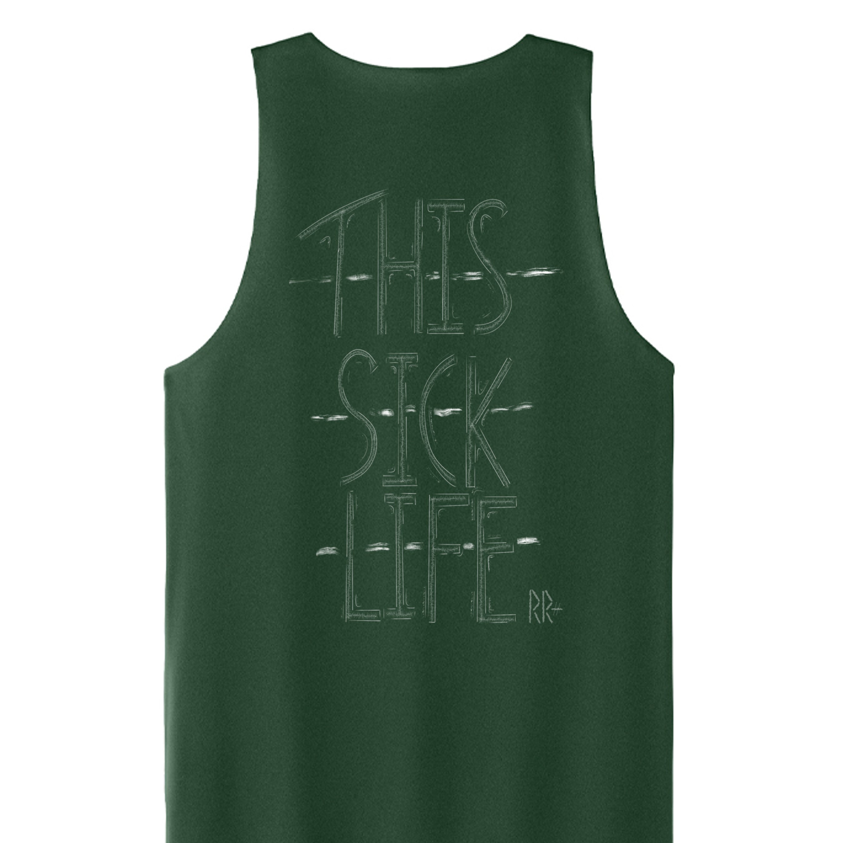 Forest Green/ White - ST551 - BACK