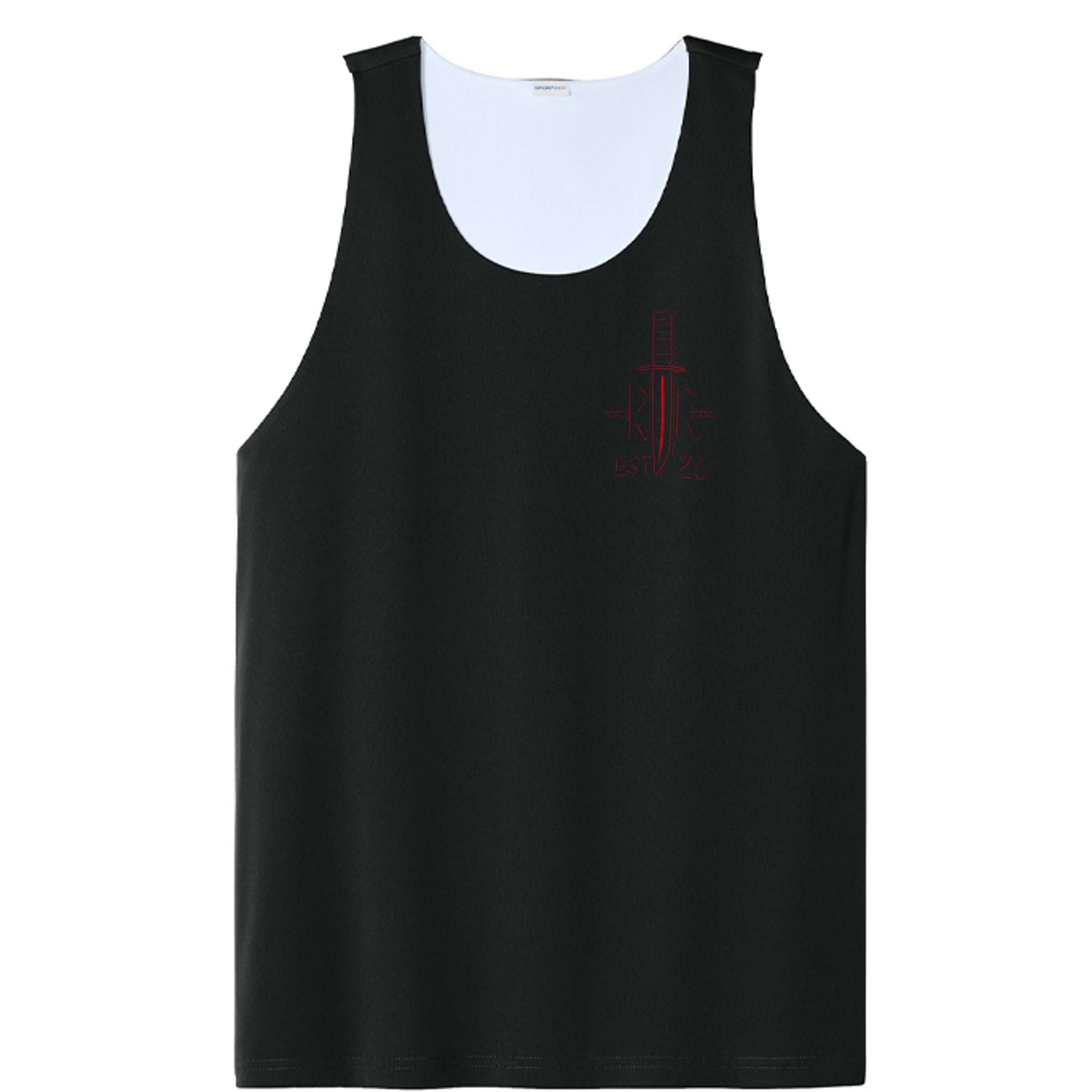 Black/ White - ST551 - FRONT