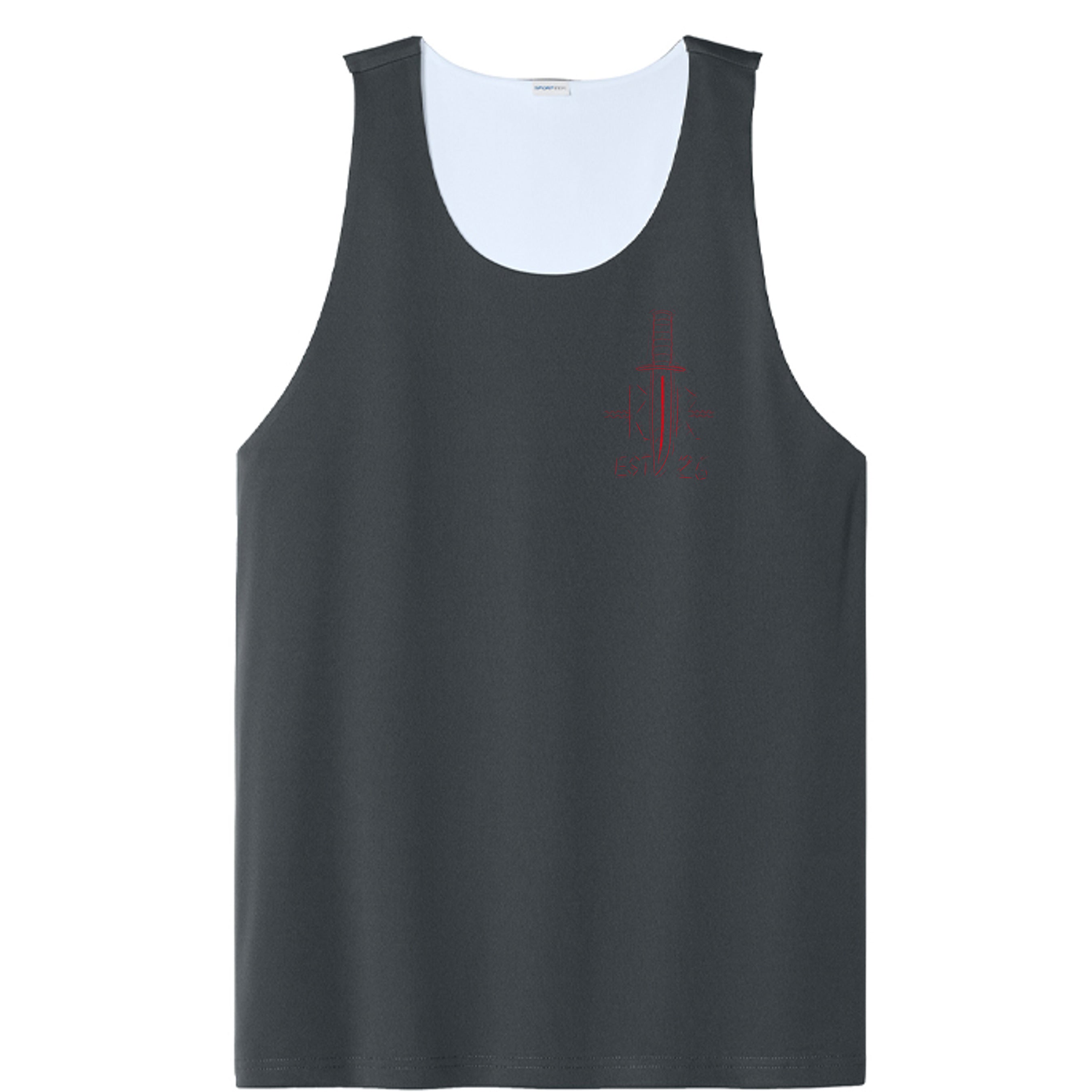 Iron Grey/ White - ST551 - FRONT