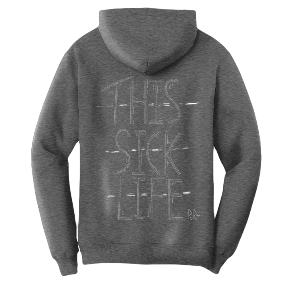 Dark Heather Grey - PC78H - BACK