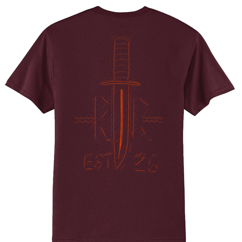 Athletic Maroon - PC55 - BACK