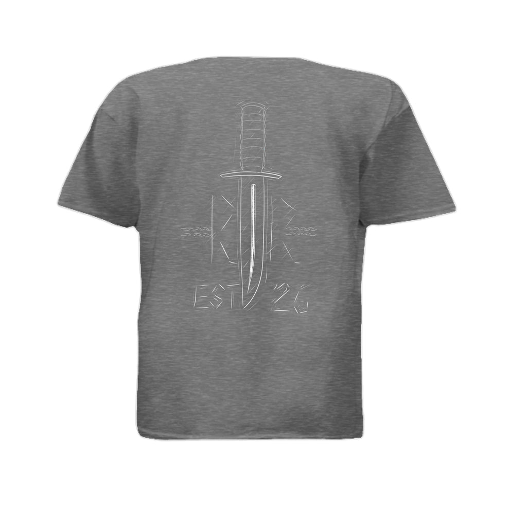 GRAPHITE HEATHER - G500B - BACK