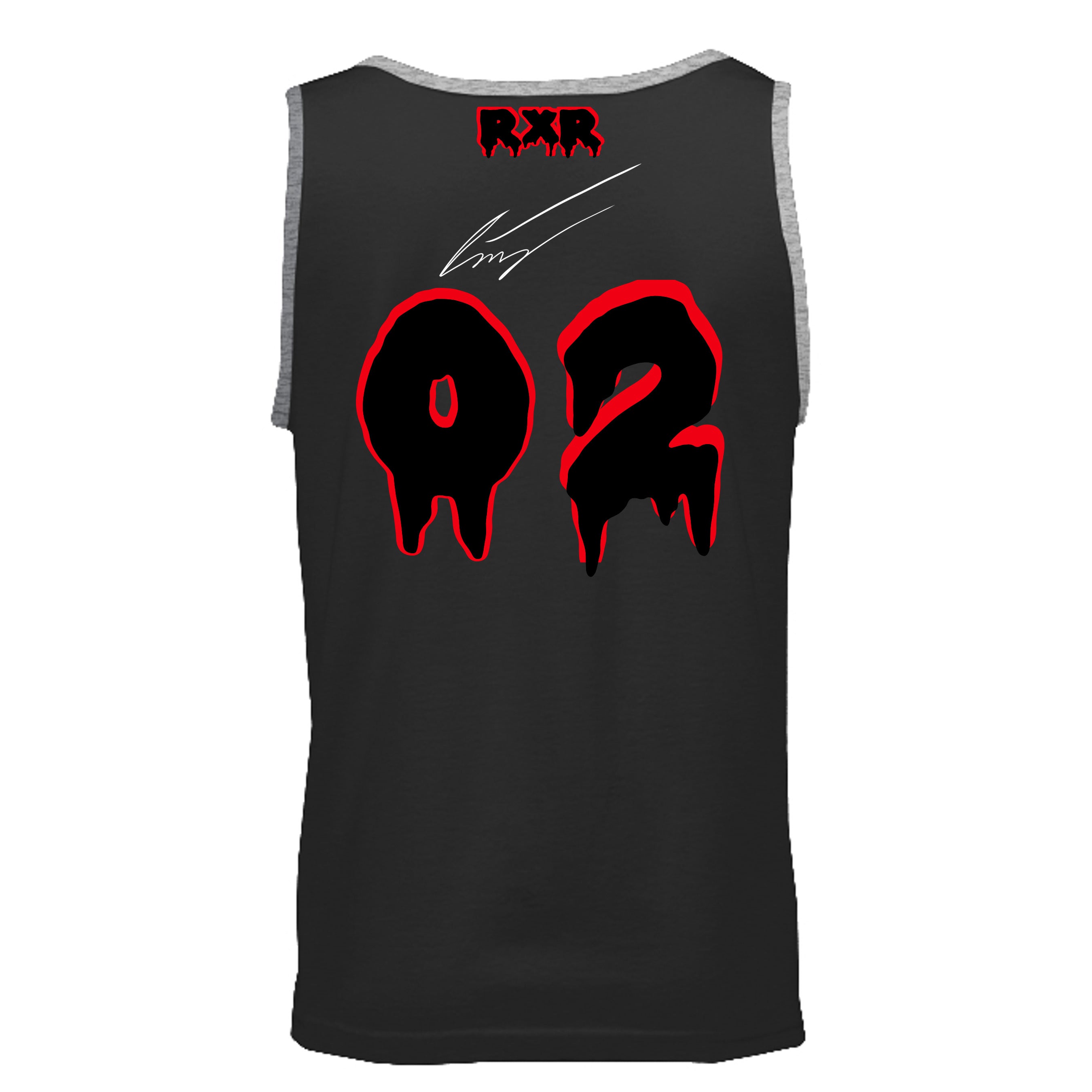Black/ Heather Grey - 3633 - BACK