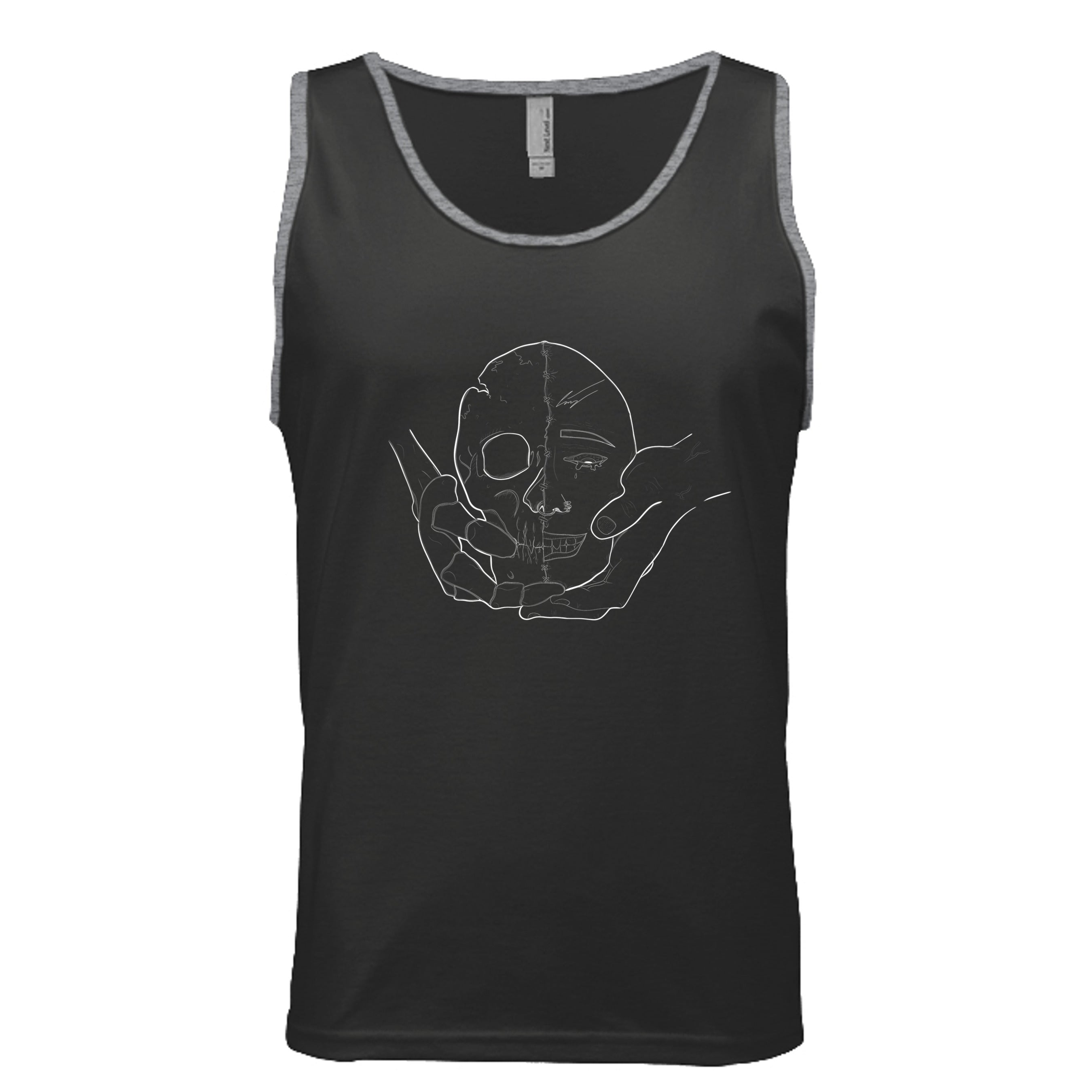 Black/ Heather Grey - 3633 - FRONT