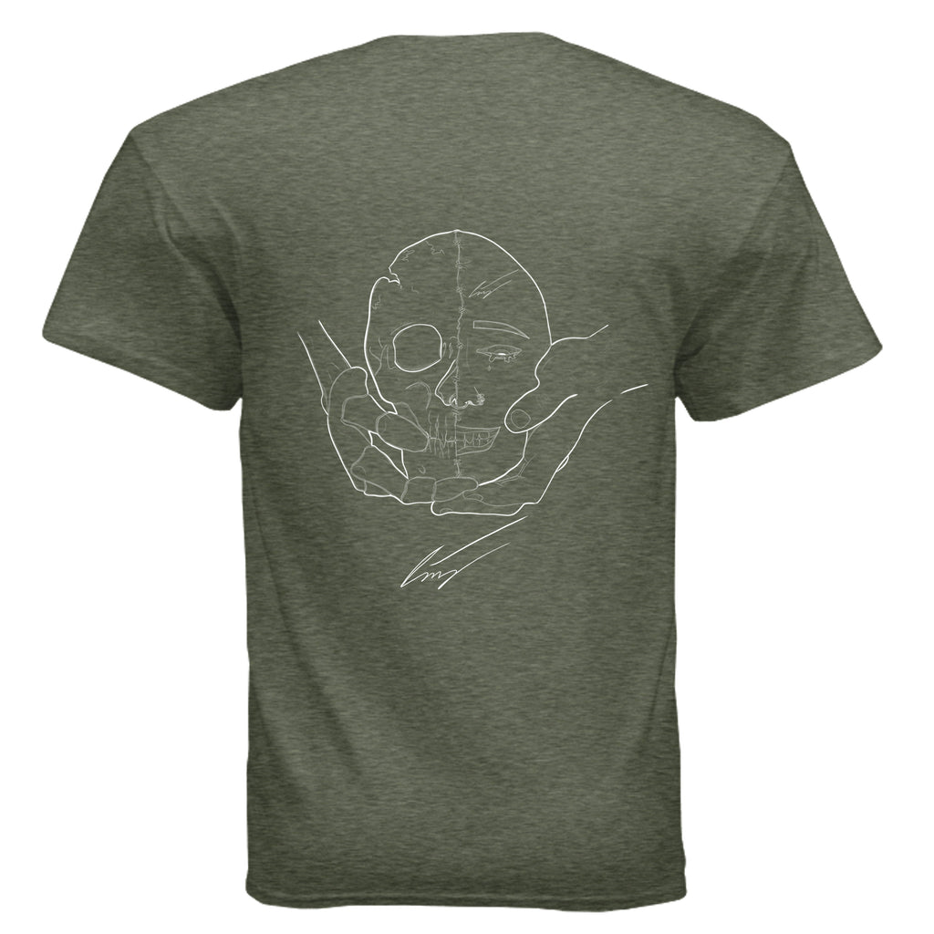HEATHER MILITARY GREEN - G500 - BACK