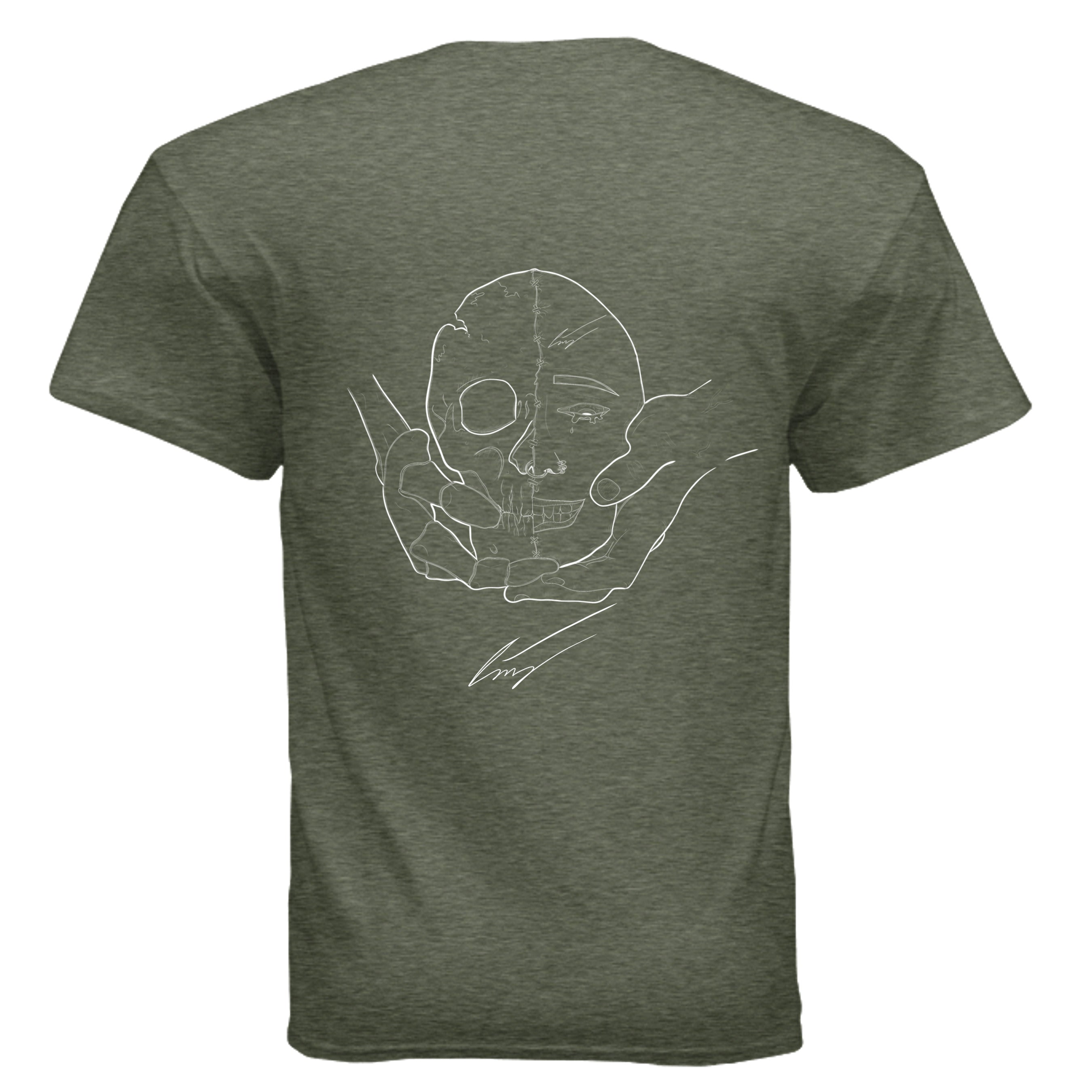 HEATHER MILITARY GREEN - G500 - BACK