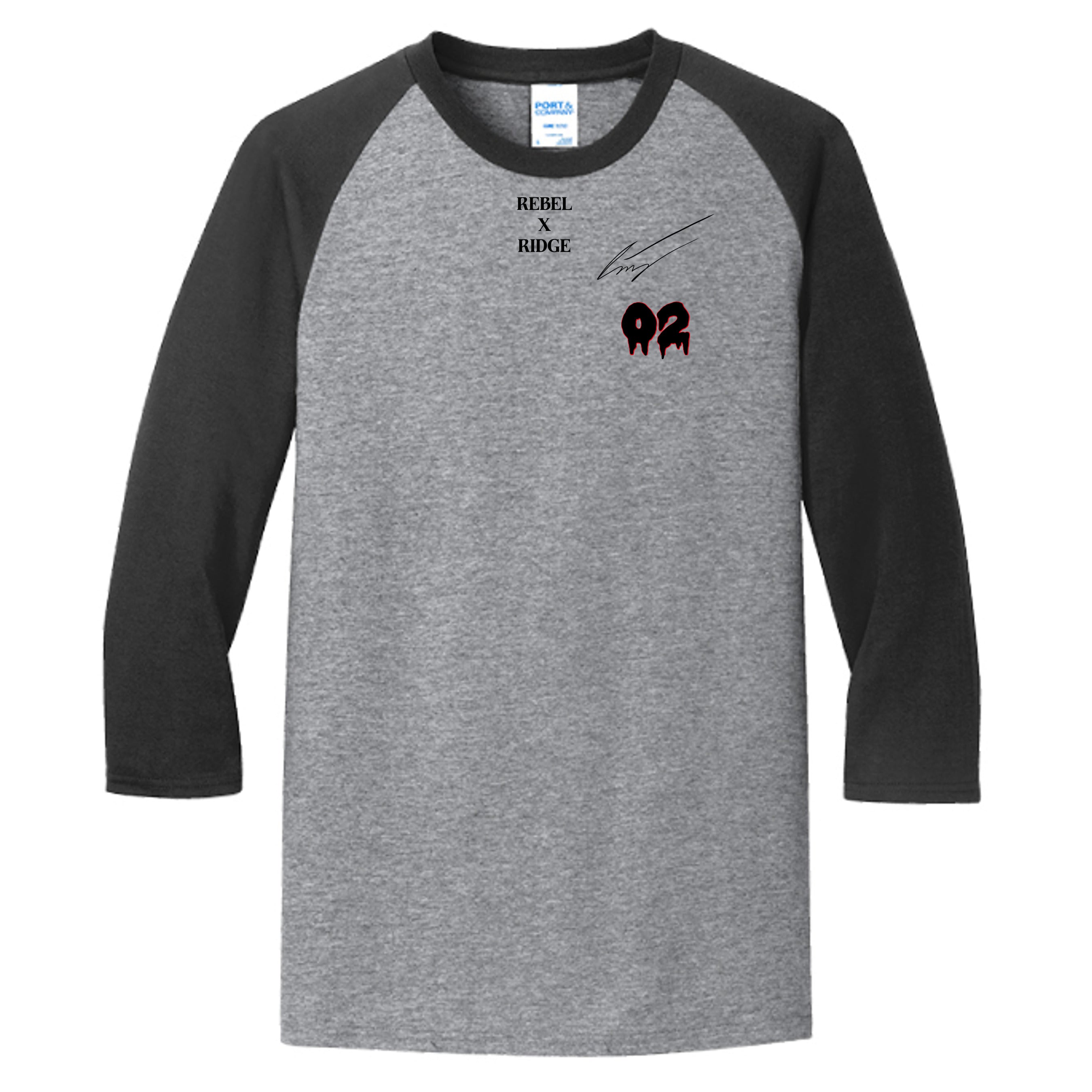 Athletic Heather/Jet Black - PC55RS - FRONT